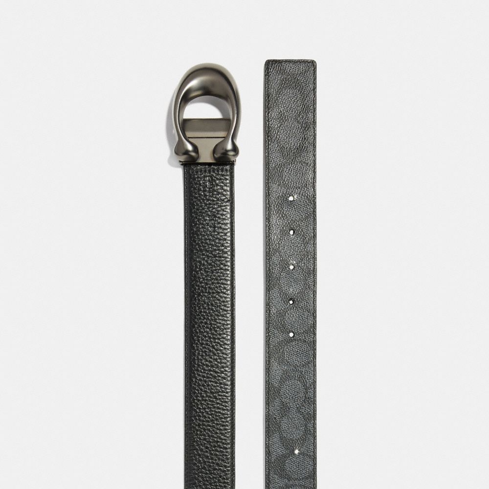 Signature Buckle Cut To Size Reversible Belt, 38 Mm | COACH®