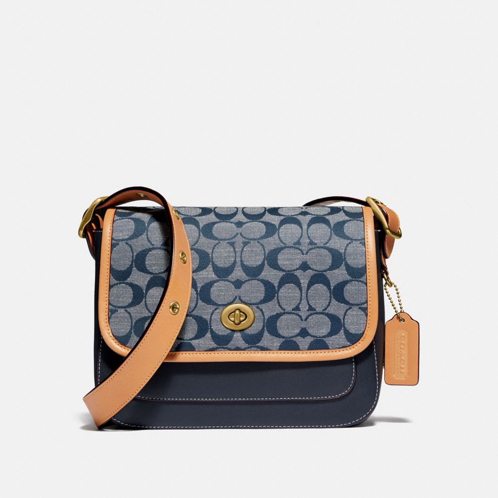 COACH® | Rambler Crossbody In Signature Chambray