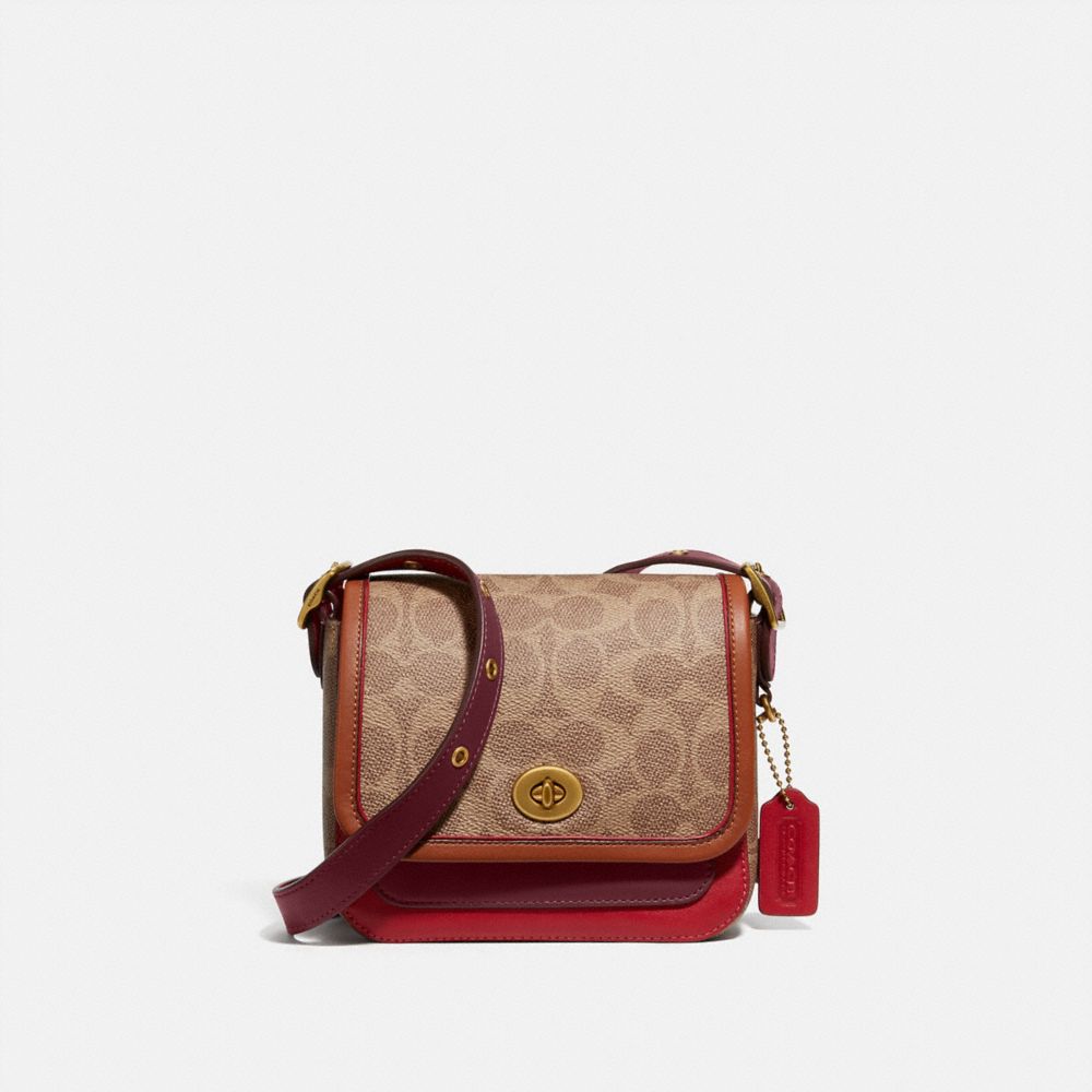 COACH® Rambler Crossbody 16 In Signature Canvas