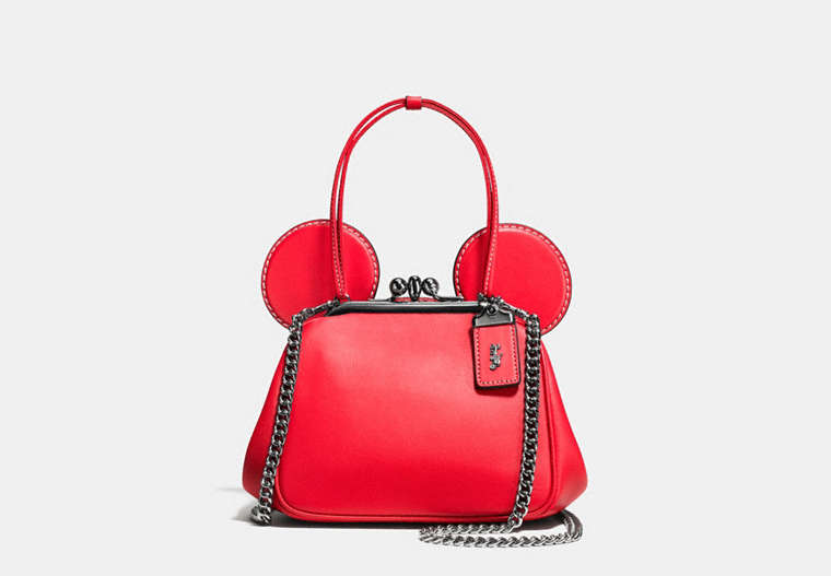 Mickey Kisslock Bag In Glovetanned Leather