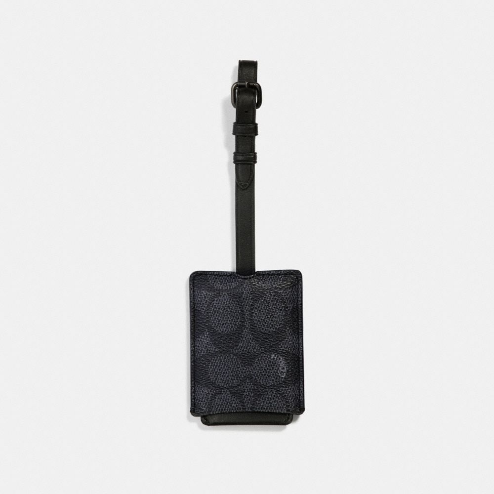 COACH OUTLET® Luggage Tag In Signature Canvas