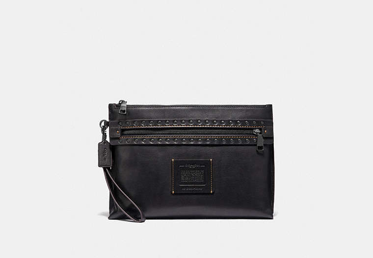 COACH® | Academy Pouch With Rivets