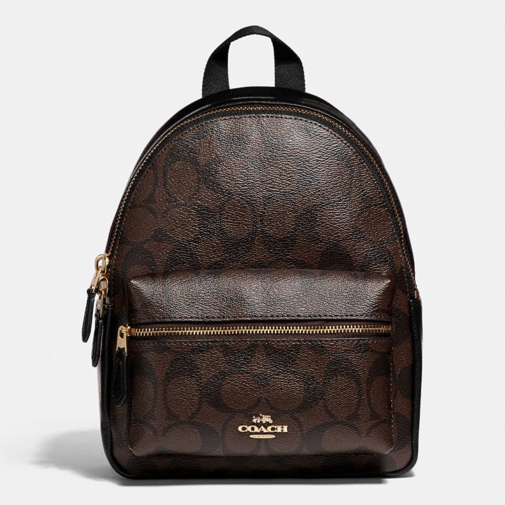 COACH® Outlet | Mini Charlie Backpack In Signature Canvas