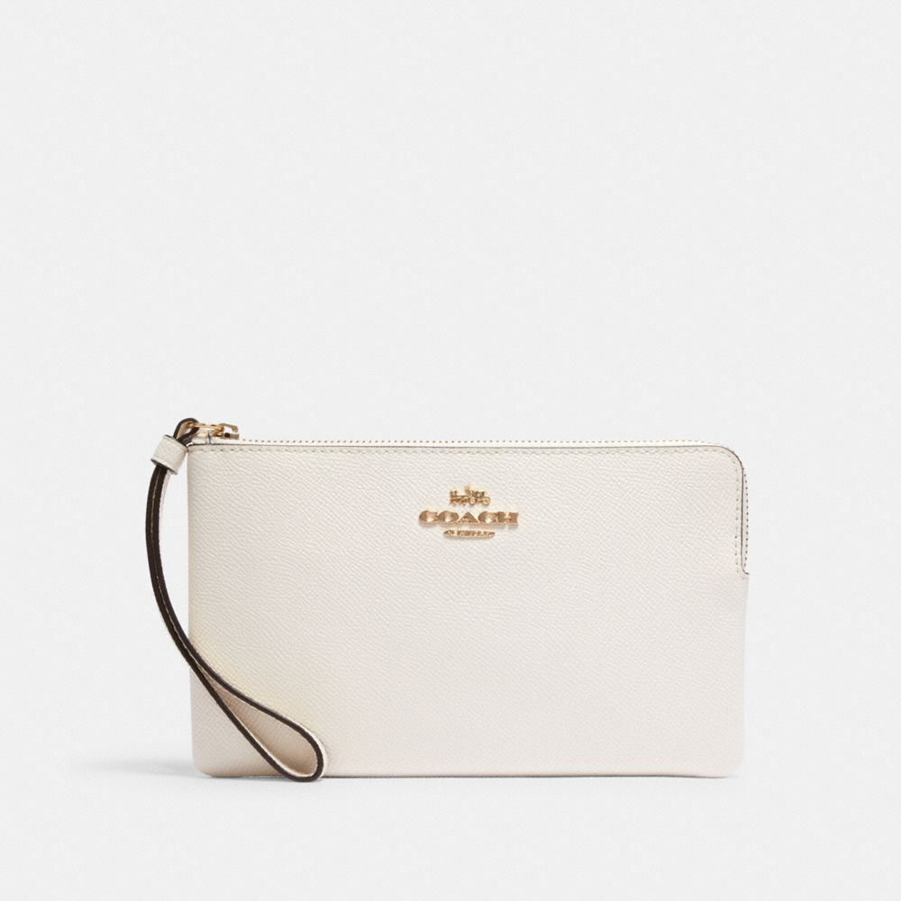 COACH® Outlet | Large Corner Zip Wristlet