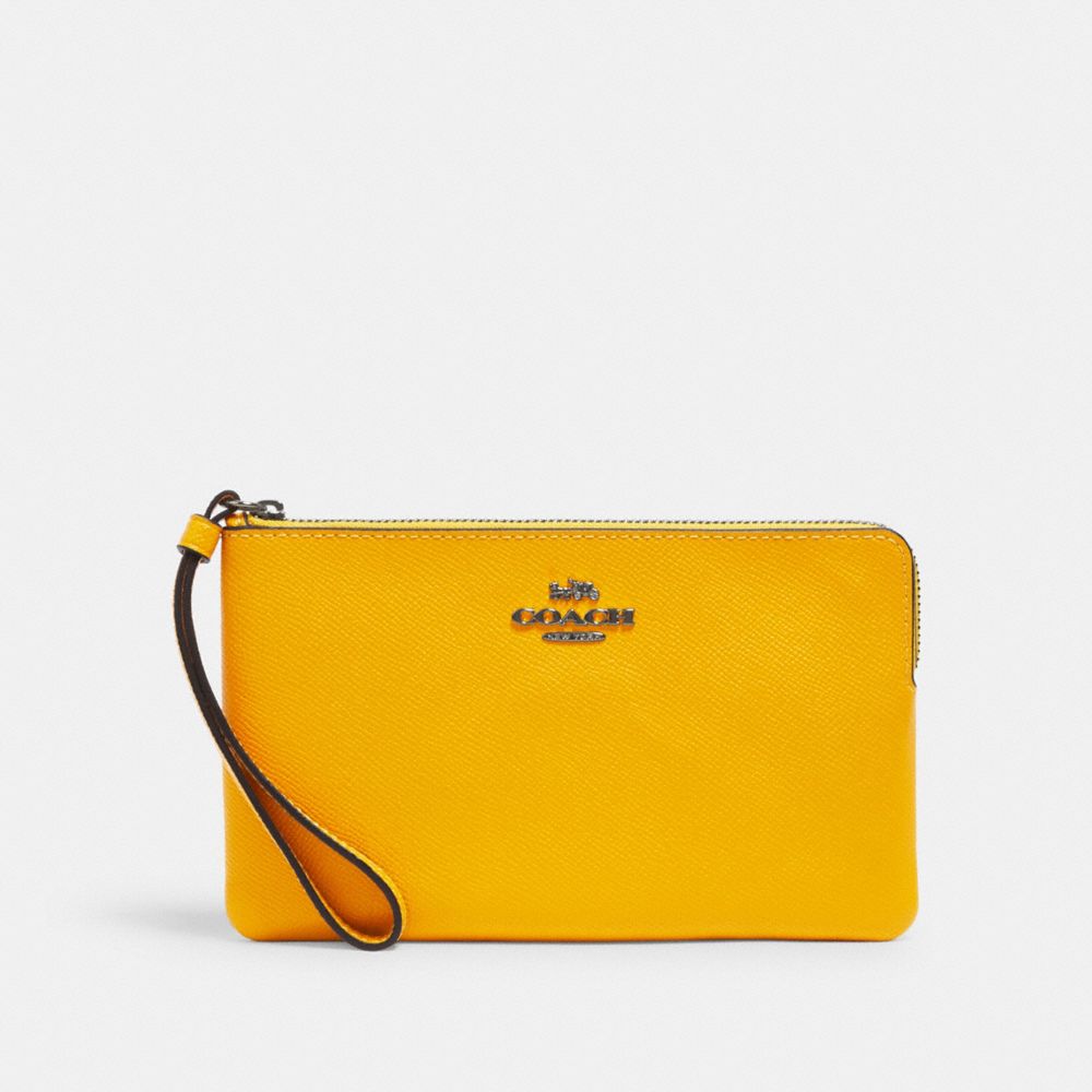 COACH® Outlet Large Corner Zip Wristlet