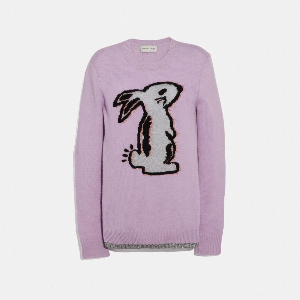 Selena Bunny Intarsia Sweater | COACH®