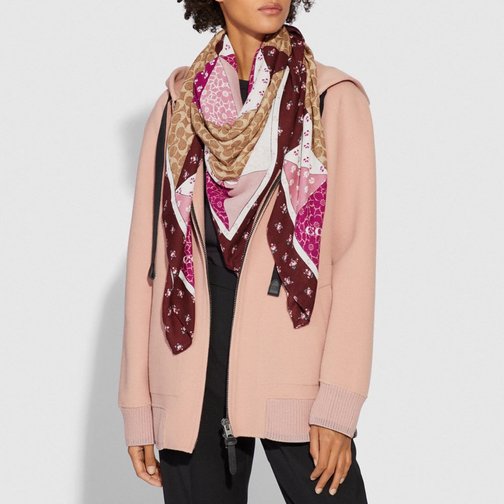 patchwork scarves