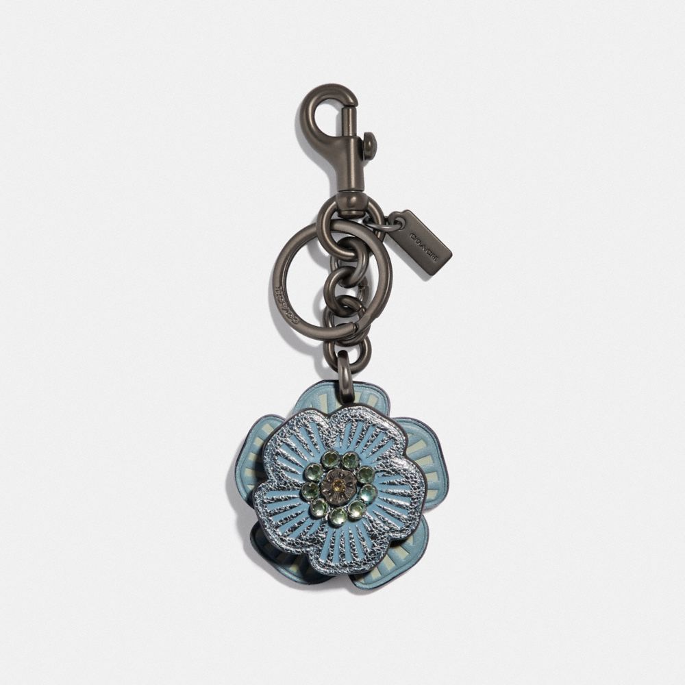 Crystal Tea Rose Bag Charm COACH®