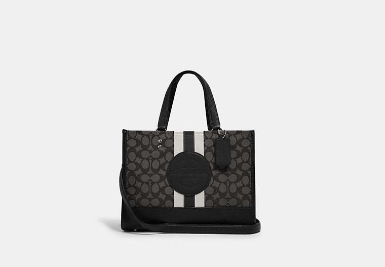 Dempsey Carryall In Signature Jacquard With Stripe And Coach Patch image number 0