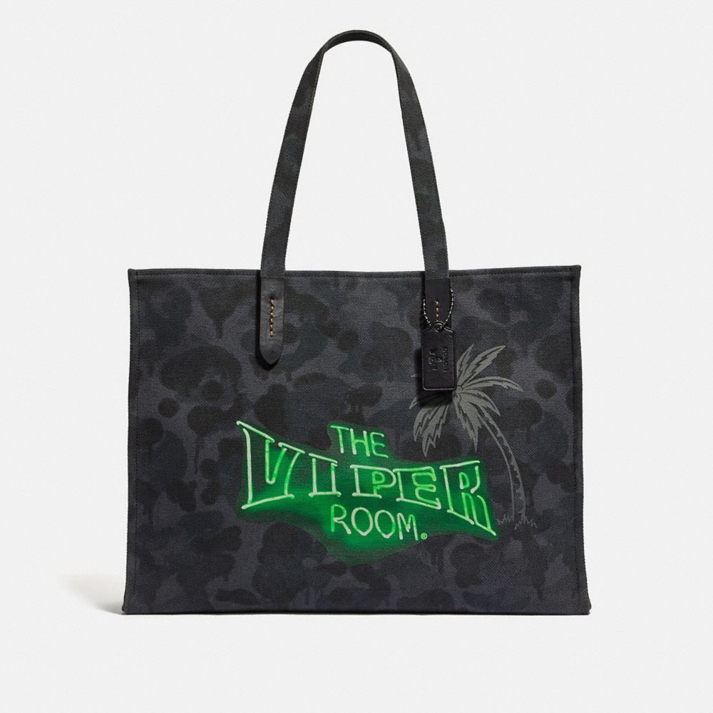 COACH®: Viper Room Tote 42 With Camo Print