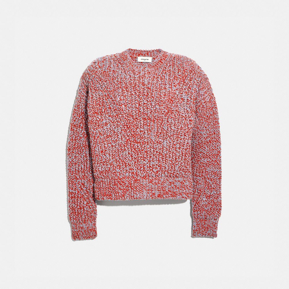 COACH® Open Knit Sweater