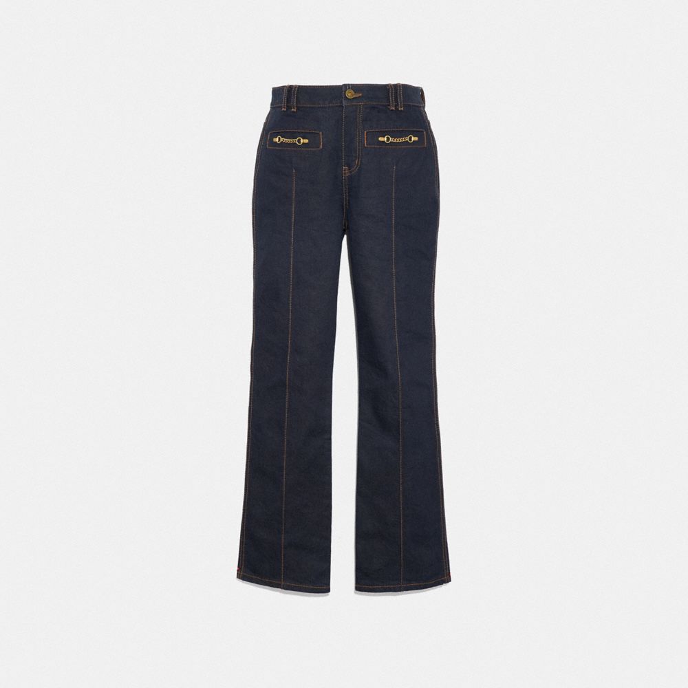 COACH® Denim Trousers