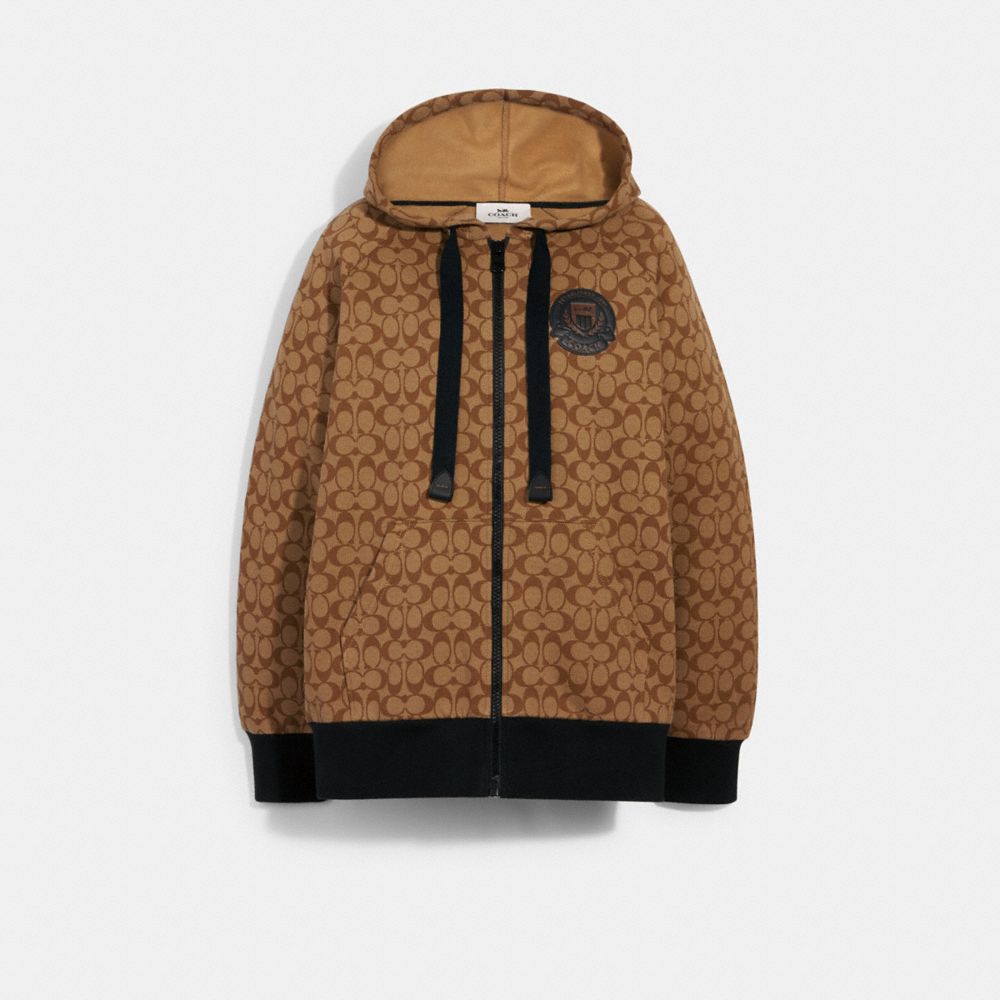 COACH® Outlet | Signature Zip Hoodie