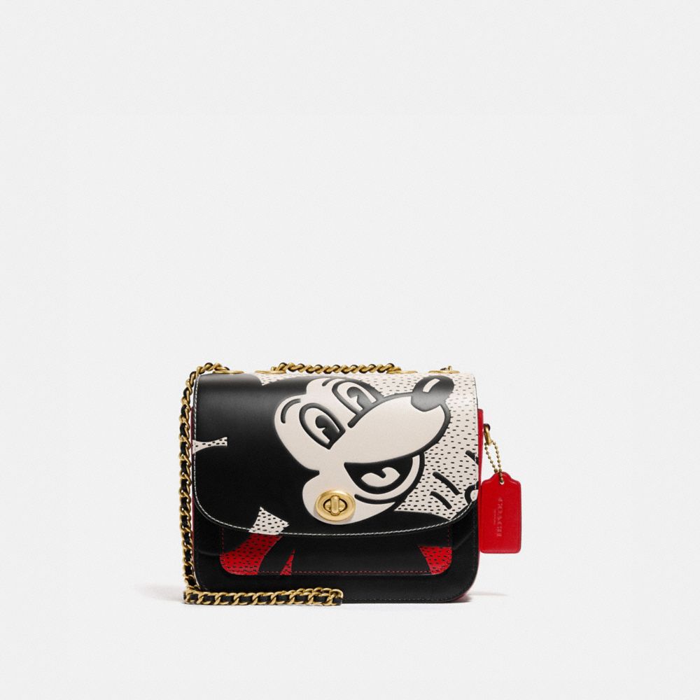 Coach Disney Mickey Mouse x Keith Haring Snap Wallet