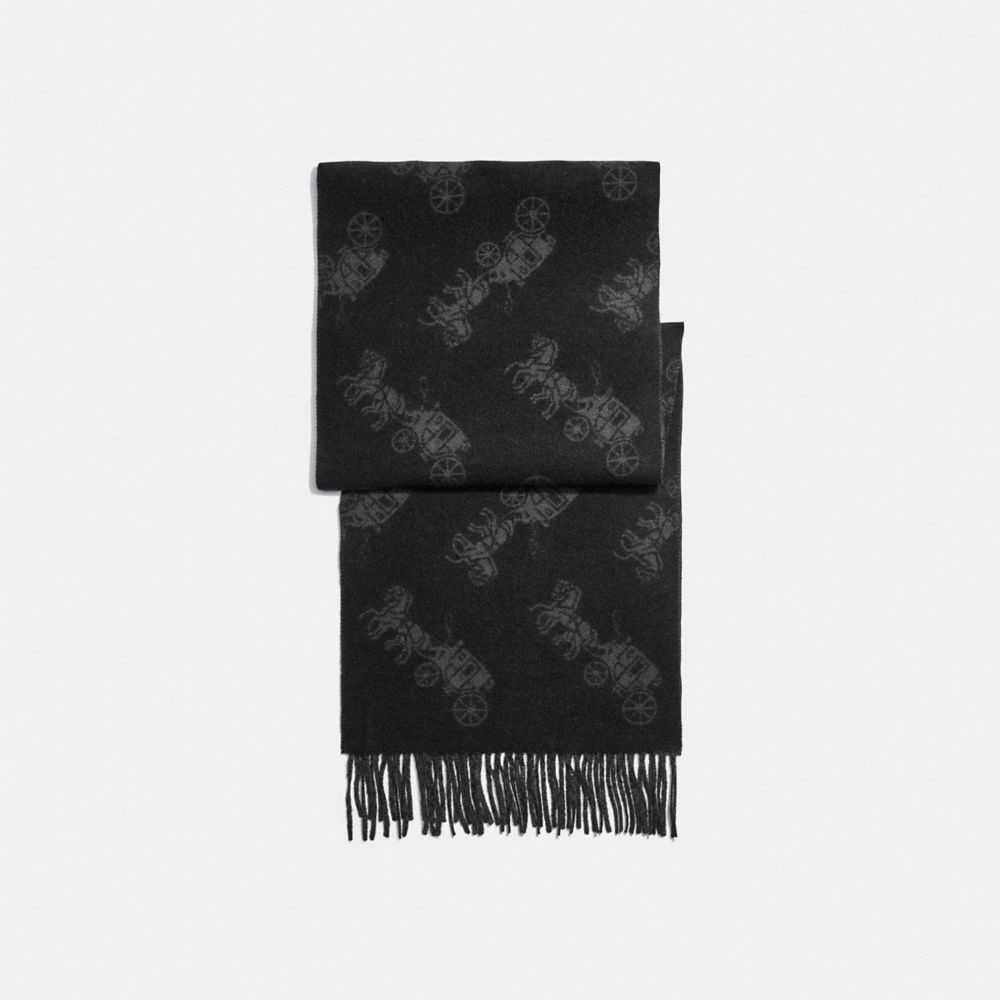 Cashmere Horse And Carriage Scarf
