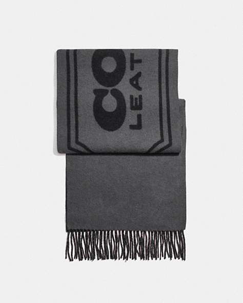 Cashmere Scarf With Coach Badge