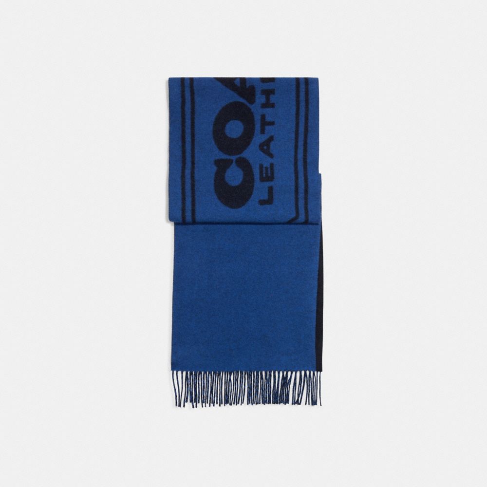 Cashmere Scarf With Coach Badge