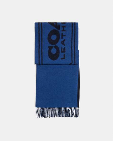 CoachCashmere Scarf With Coach Badge