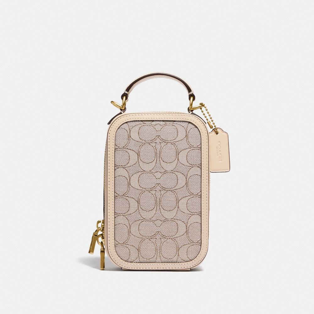 COACH® Alie Camera Bag In Signature Jacquard