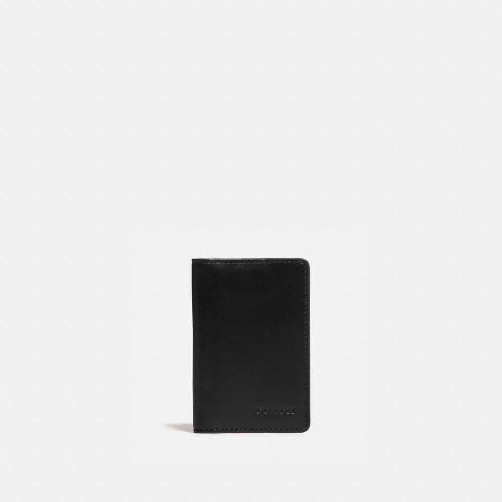 Coach Card Wallet In Color<lsn_delimiter>black