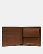 COACH®,COIN WALLET,Leather,Mini,Saddle,Inside View,Top View