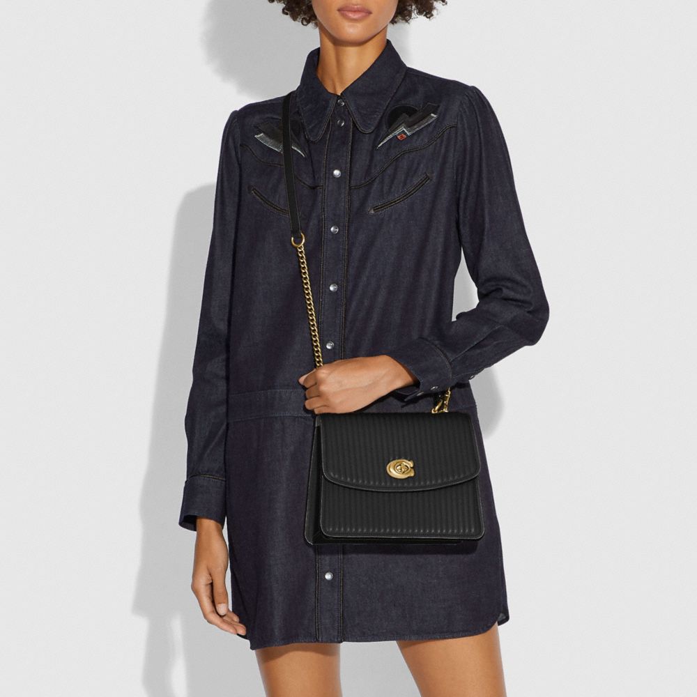 coach parker top handle