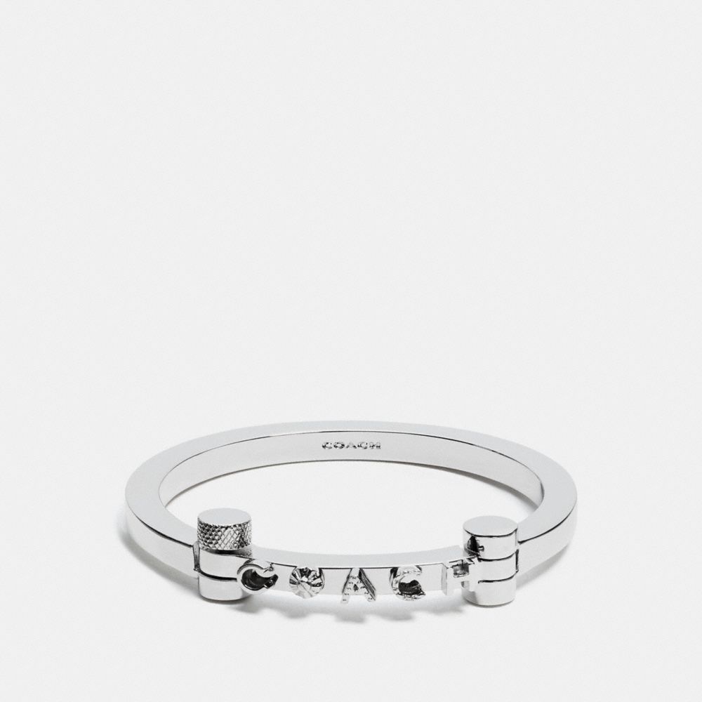 COACH® Coach Metal Hinged Bangle