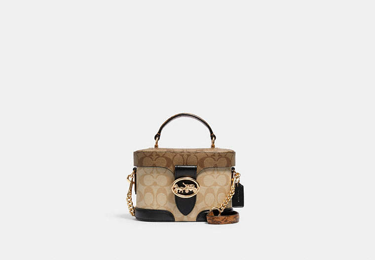 COACH® Outlet | Georgie Gem Crossbody In Blocked Signature Canvas