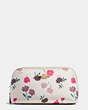 Cosmetic Case 17 In Daisy Field Print Coated Canvas