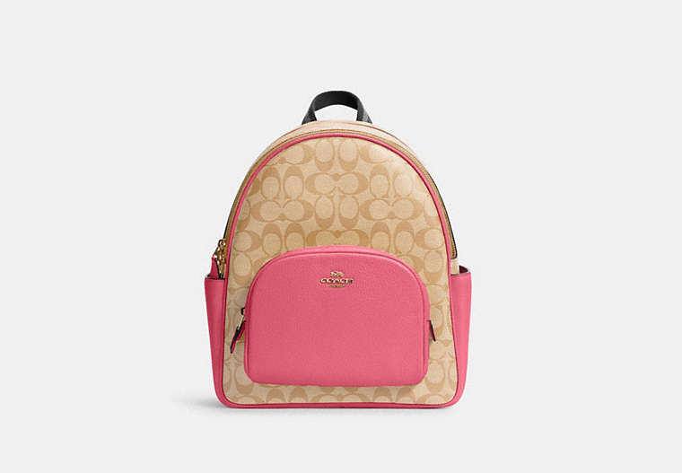 Court Backpack In Signature Canvas