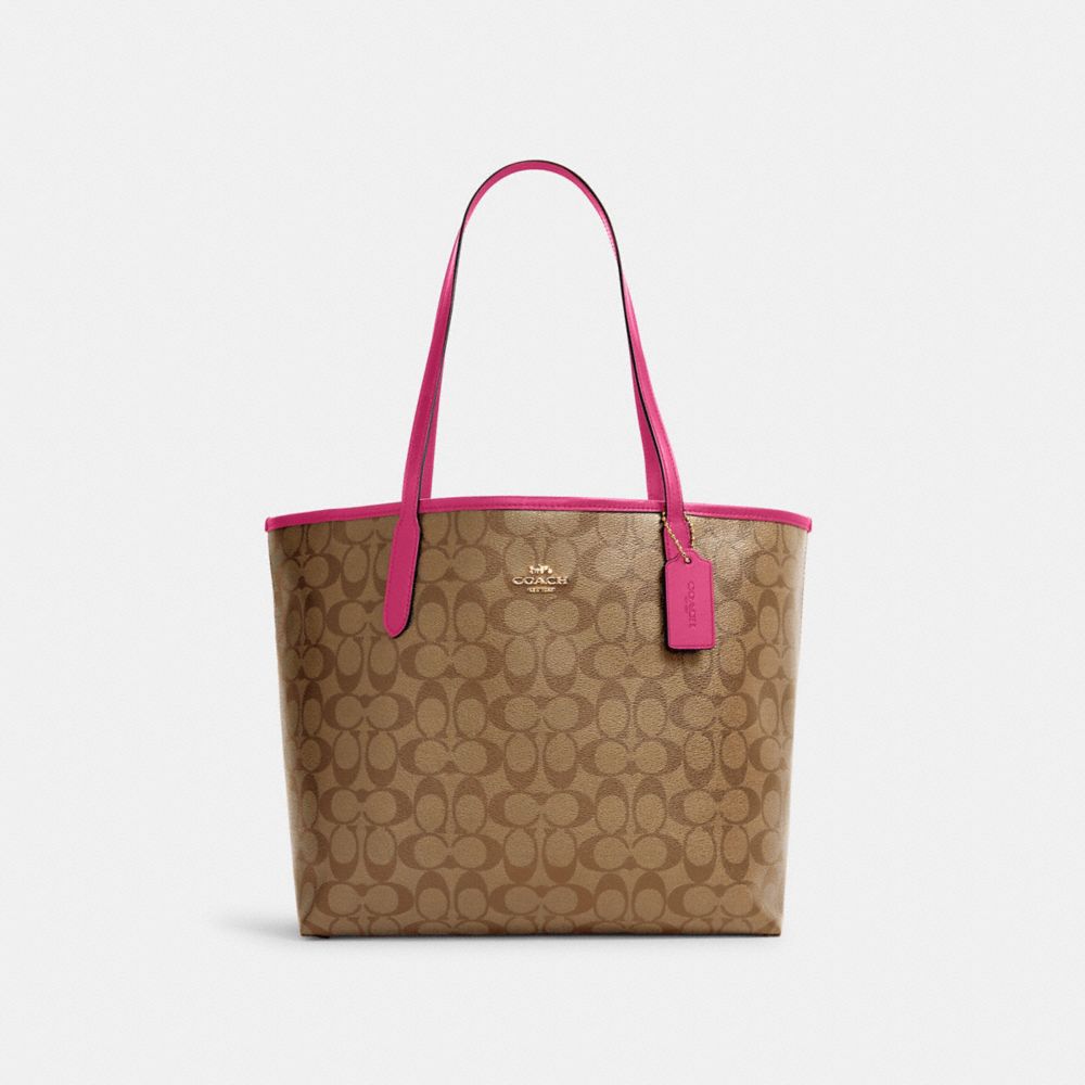 COACH OUTLET® | City Tote In Signature Canvas