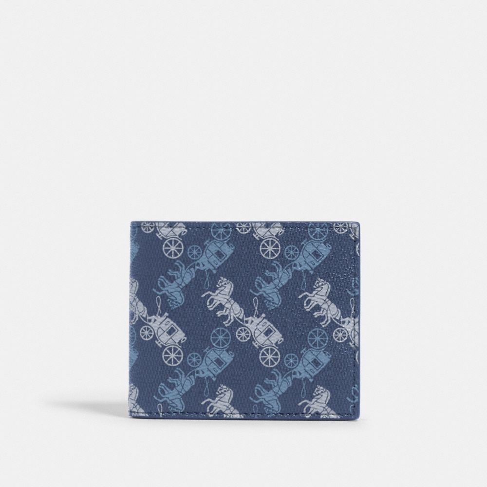 COACH® Outlet Id Billfold Wallet With Horse And Carriage Print