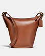 COACH®,DUFFLE 16,Smooth Leather,Small,Brass/1941 Saddle,Front View