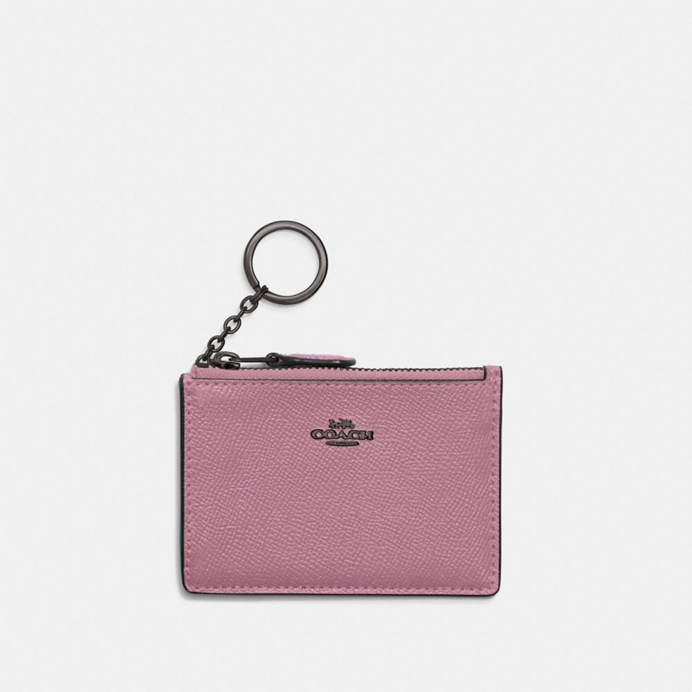 coach skinny wallet pink