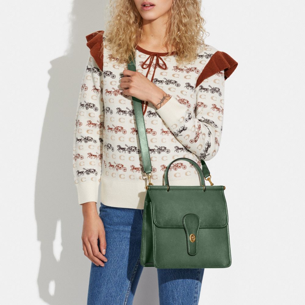 Coach Willis Top handle bag RARE Limited Edition