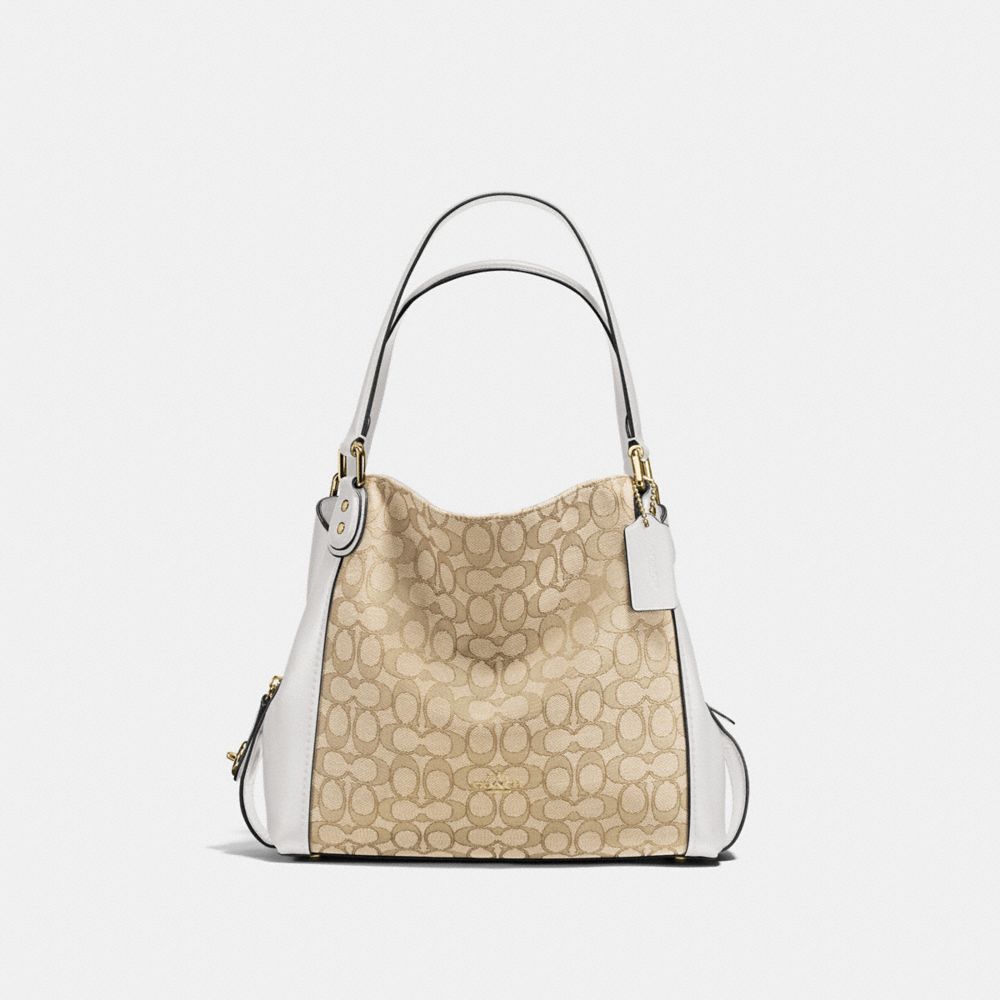 COACH® Edie Shoulder Bag 31 In Signature Jacquard