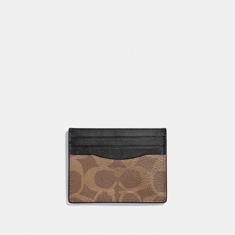 COACH OUTLET®  Zip Card Case In Signature Leather