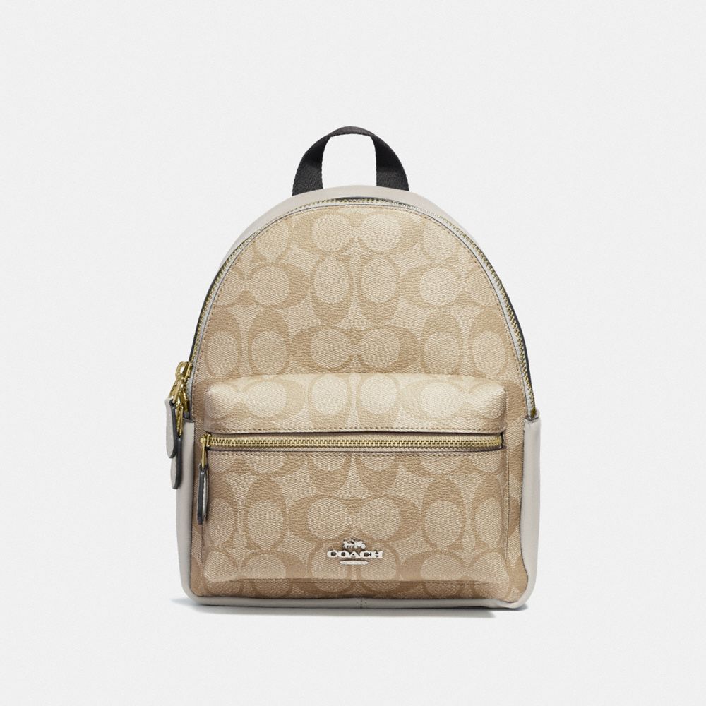 COACH® Outlet | Mini Charlie Backpack In Signature Canvas