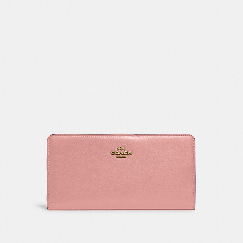 Coach Skinny Wallet In B4/carnation