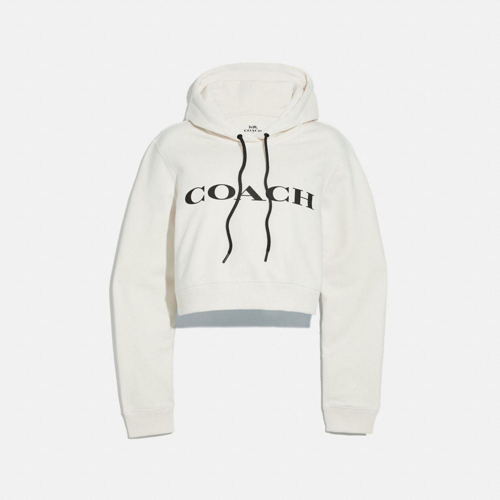 COACH®: Coach Cropped Sweatshirt