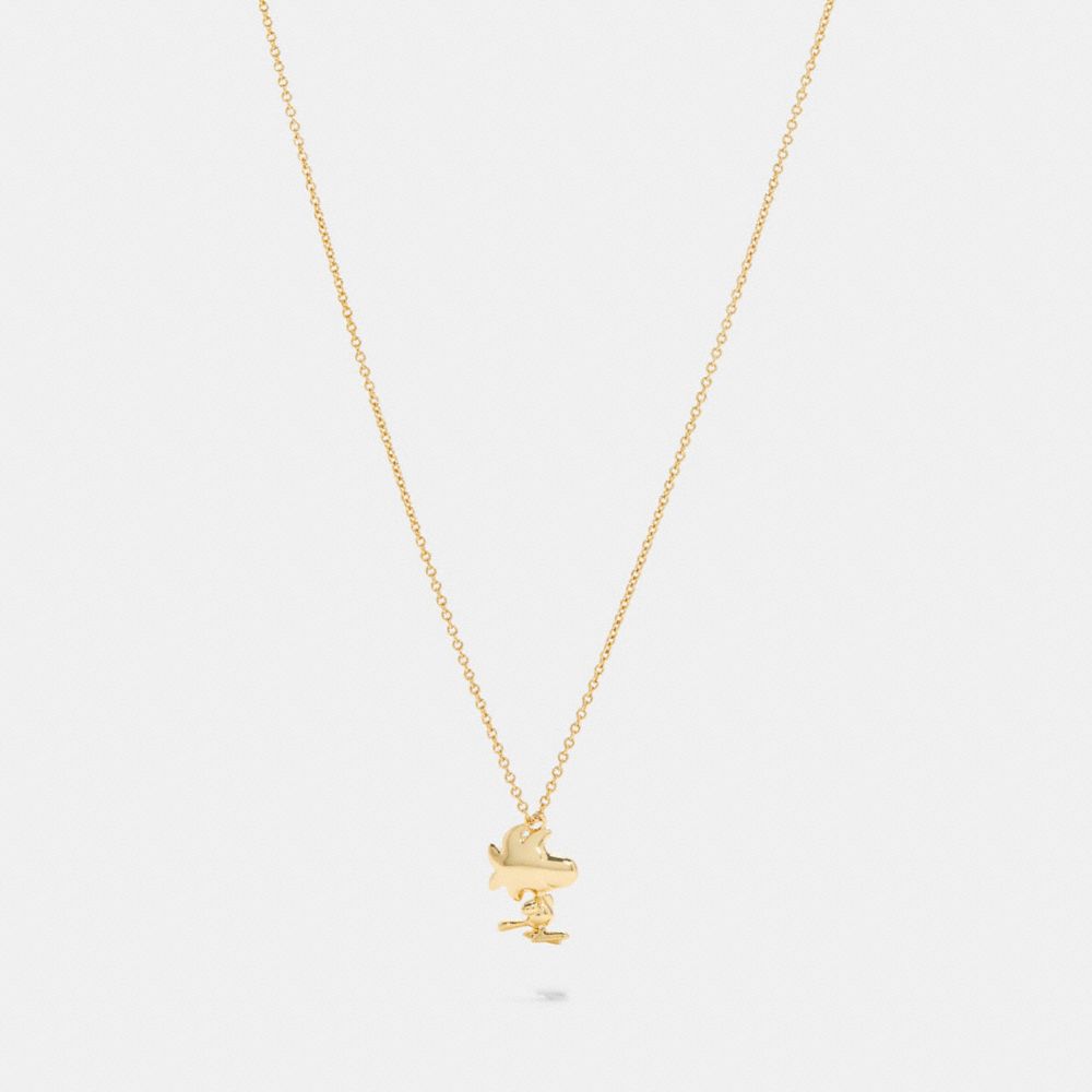 COACH® Outlet Coach X Peanuts Woodstock Pendant Necklace