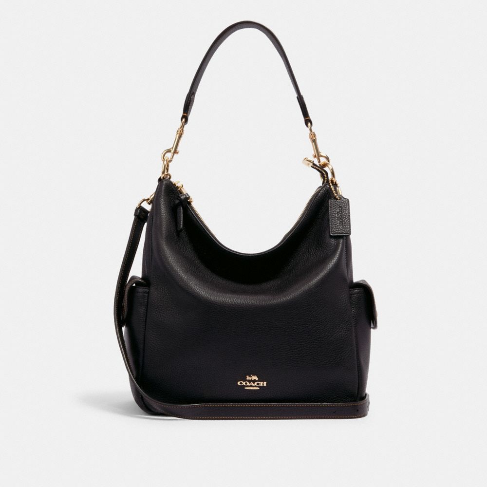 Introducir 35+ imagen coach black purse outlet