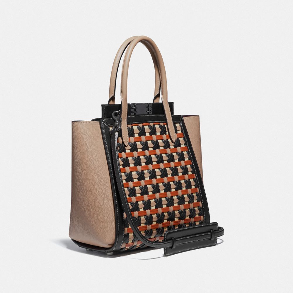 COACH® | Troupe Tote With Weaving