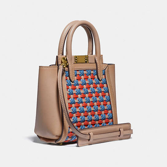COACH® | Troupe Tote 16 With Weaving