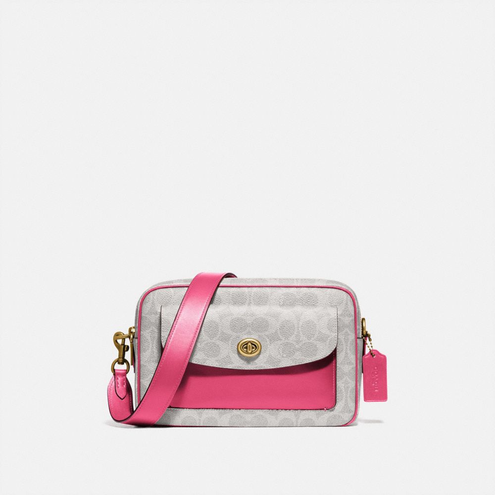 COACH® Cassie Camera Bag In Signature Canvas