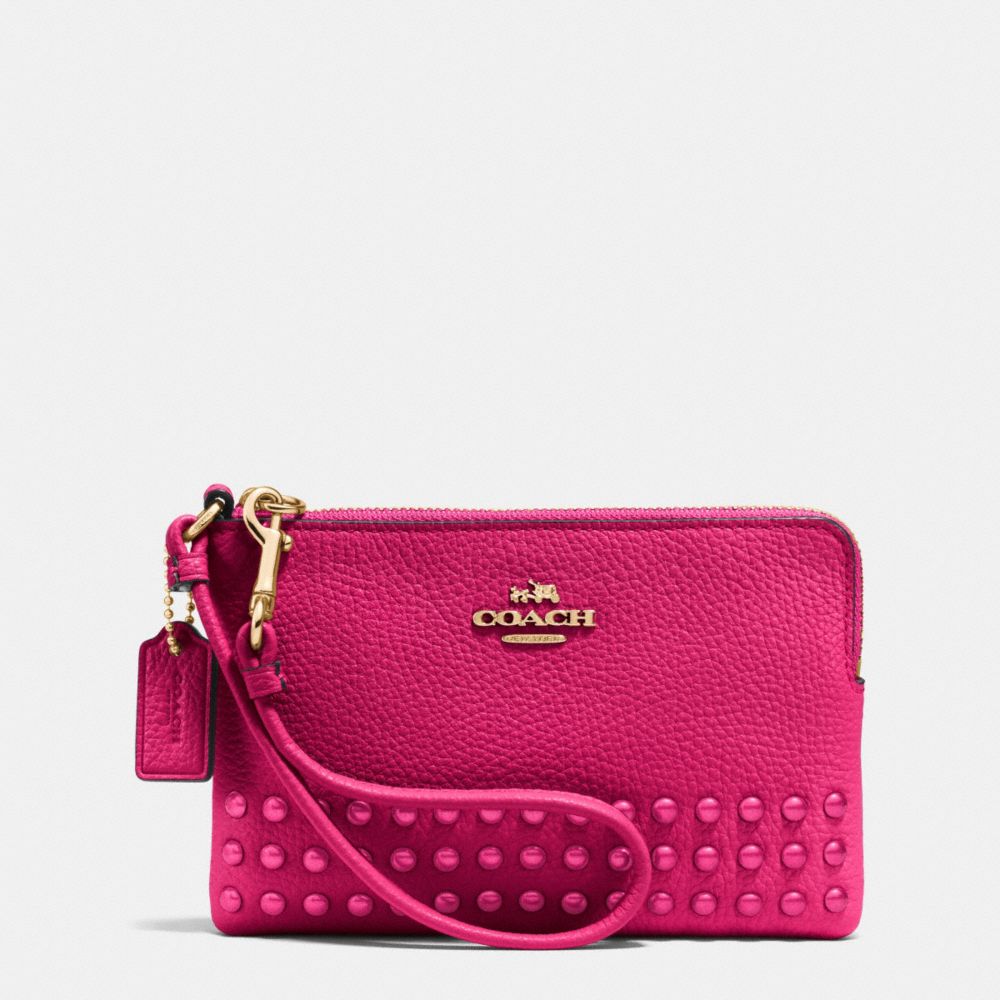 Coach, Bags, Neon Pink Coach Wristlet Only