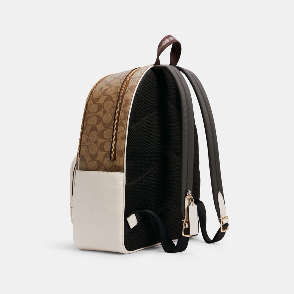 Coach Court Backpack In Signature Canvas plandetransformacion.unirioja.es