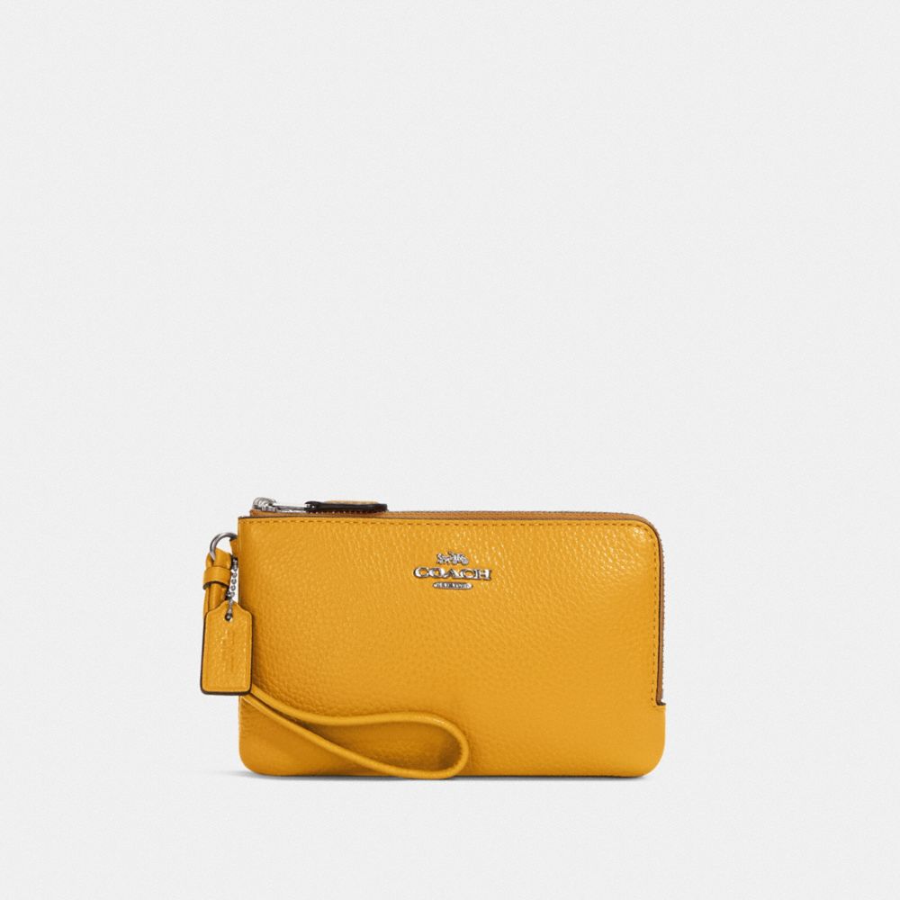 COACH® Outlet Double Corner Zip Wristlet