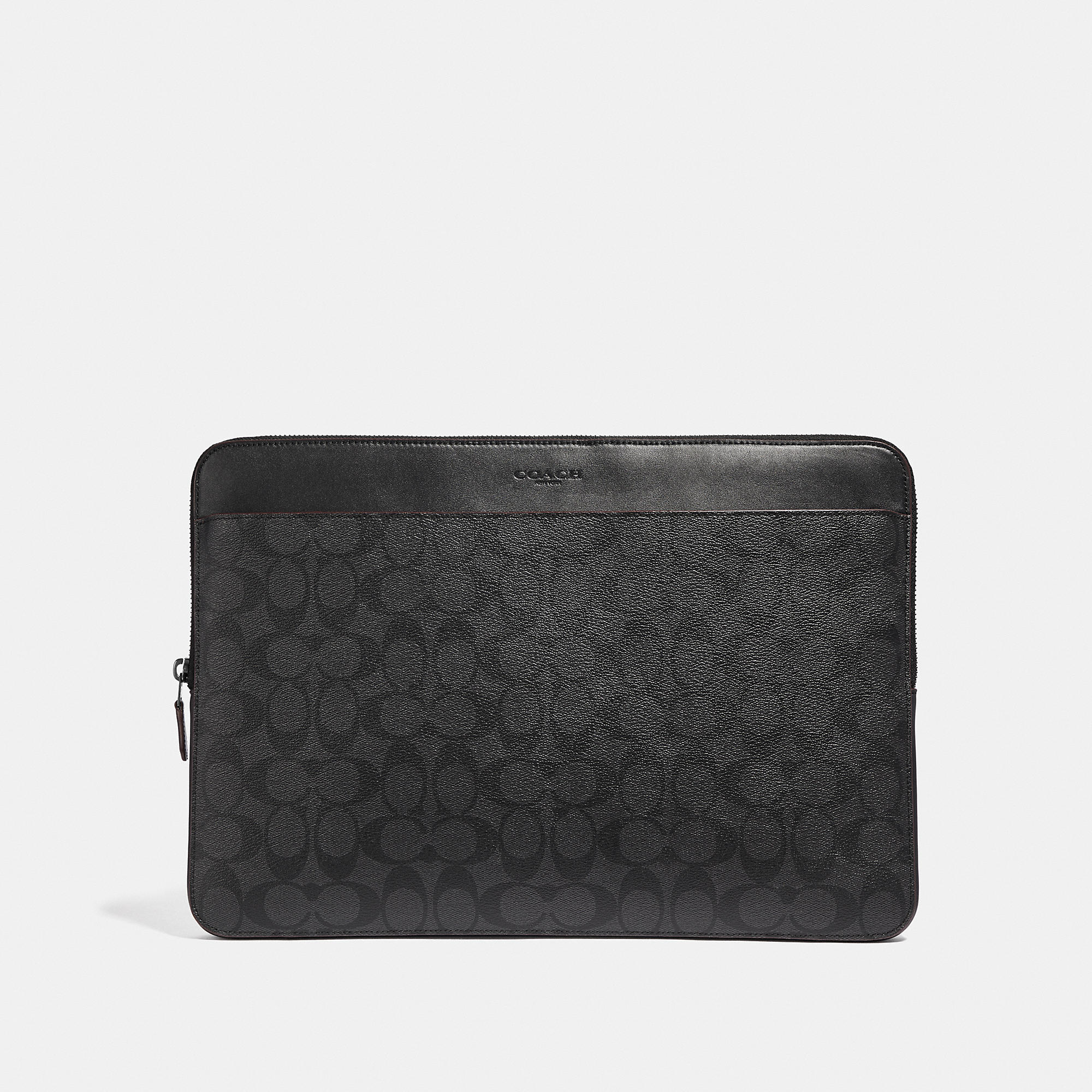 Coach Outlet Laptop Case In Signature Canvas In Multi