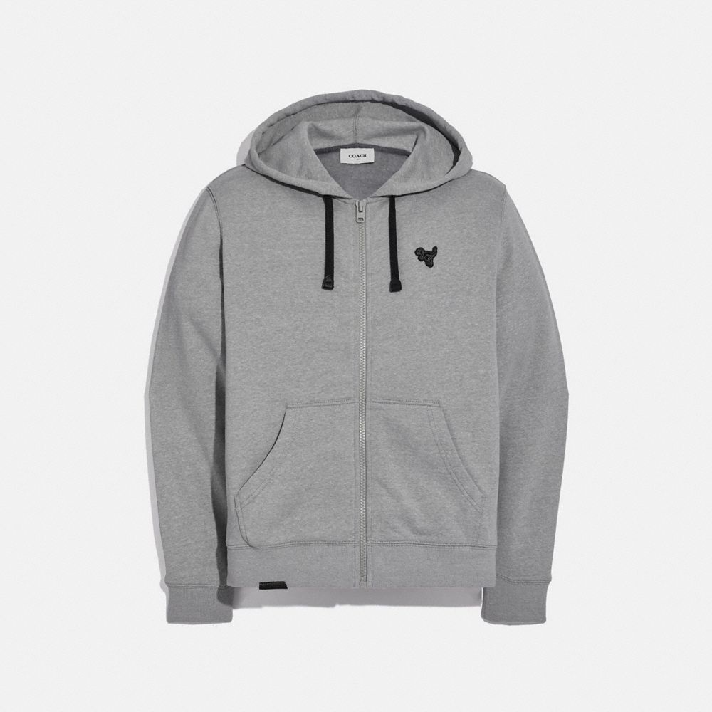 COACH® Essential Full Zip Hoodie